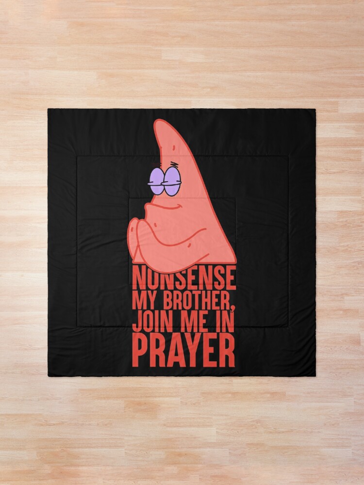 Patrick Star Praying: Join Me In Prayer | Leggings