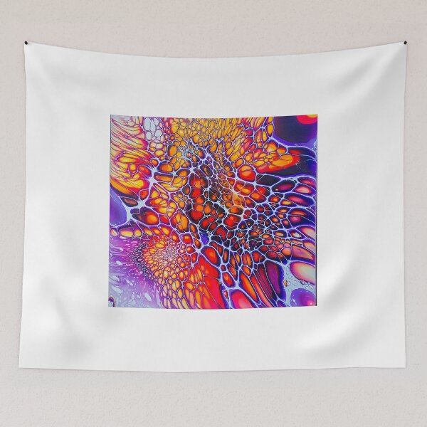 Item preview, Purple fire bloom designed and sold by carlos belmonte.