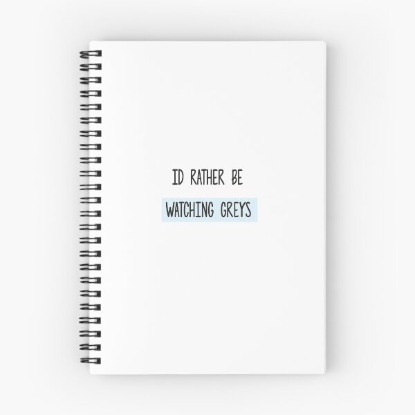 Item preview, I´d rather be watching grey´s designed and sold by camitrejo.