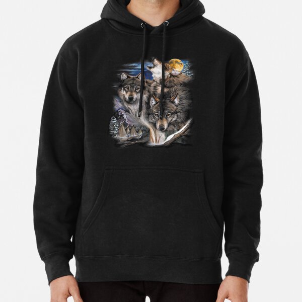 howling wolf sweater