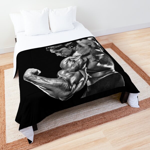 Arnold Schwarzenegger Classic Pumping Iron Duvet Cover for Sale by  VectorDesigner