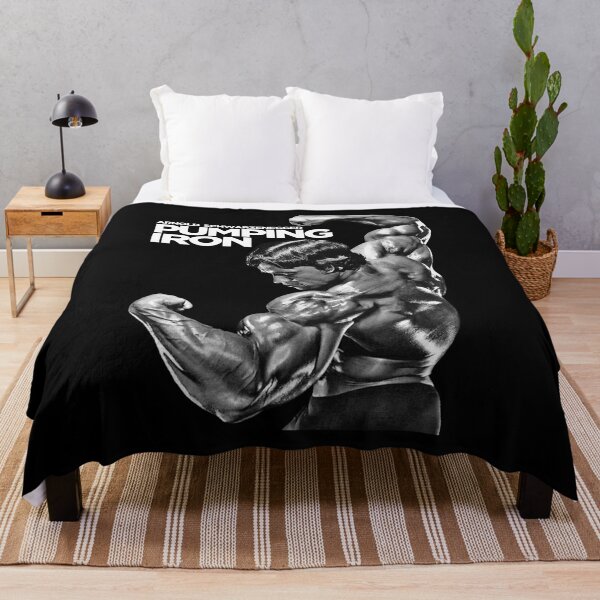 Arnold Schwarzenegger Classic Pumping Iron Duvet Cover for Sale by  VectorDesigner