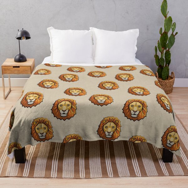 Item preview, Lions - safari (tan) designed and sold by littlearrow.