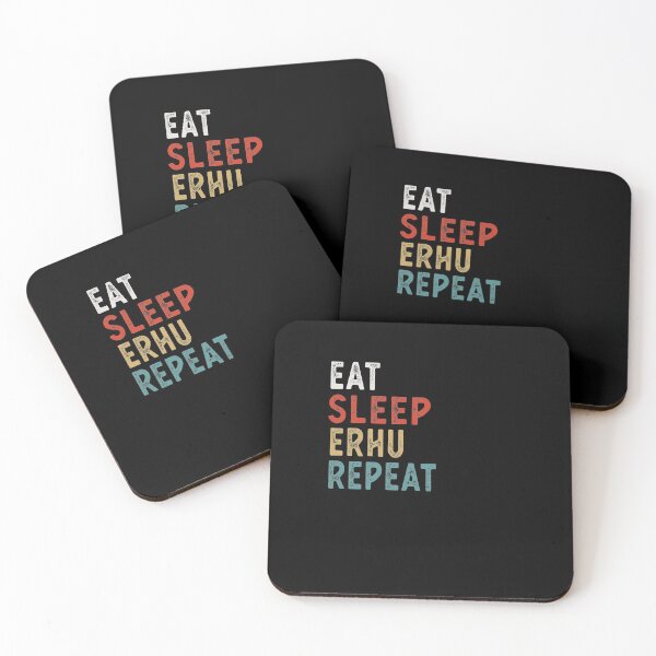 Item preview, Eat Sleep Erhu Repeat Funny Player Gift Idea Vintage Retro designed and sold by NEMRYS.