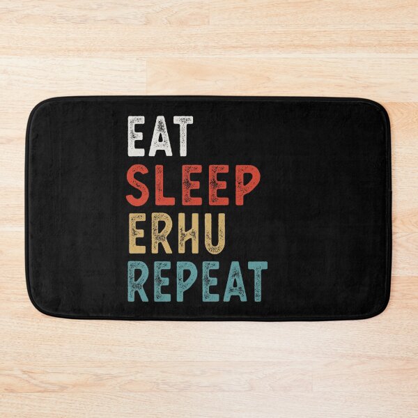 Item preview, Eat Sleep Erhu Repeat Funny Player Gift Idea Vintage Retro designed and sold by NEMRYS.