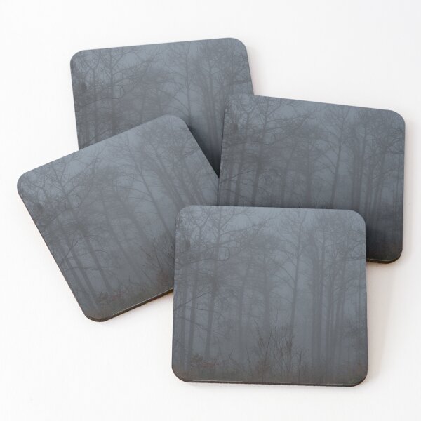 Item preview, Trees in foggy woods designed and sold by Zina Stromberg.