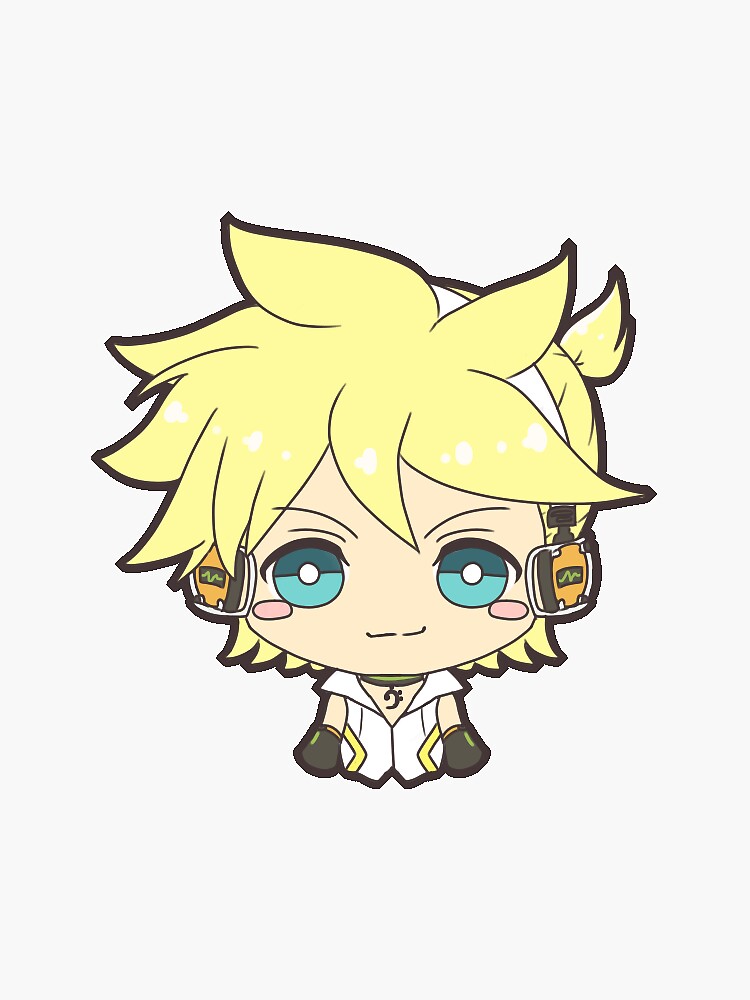 Vocaloid Kagamine Len (Append Design) Sticker for Sale by