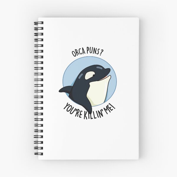 Artikelvorschau, Orca-Wortspiele „Du bringst mich um“, lustige Wal-Wortspiele entworfen und verkauft von punnybone.