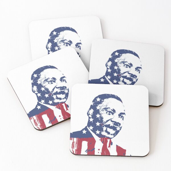 Item preview, Martin Luther King Jr painted american flag designed and sold by Sneek661.