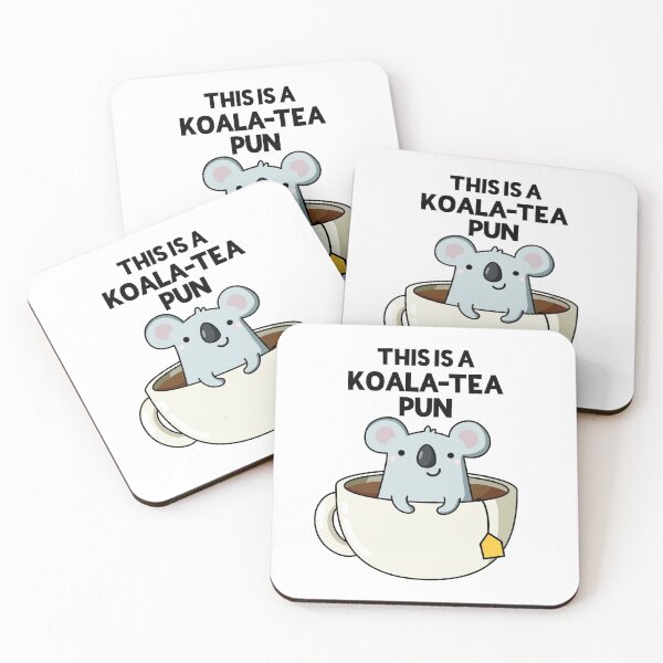 Item preview, This Is A Koala-tea Pun Funny Koala Puns  designed and sold by punnybone.