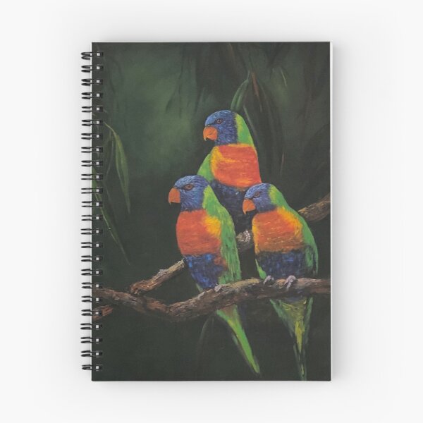 Item preview, Rainbow Lorikeets designed and sold by Coralieart.