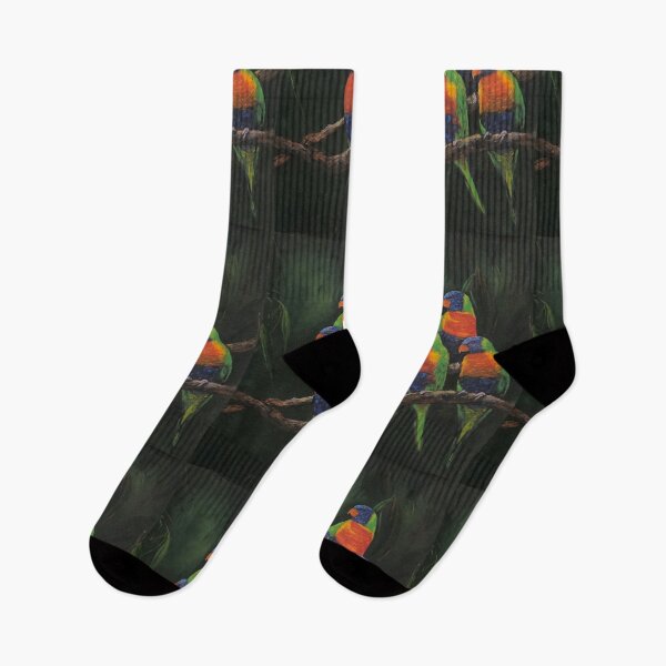 Item preview, Rainbow Lorikeets designed and sold by Coralieart.