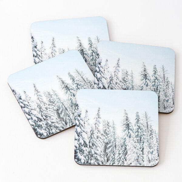 Item preview, Snowy Trees, Modern Minimalist Art designed and sold by moderntrend.