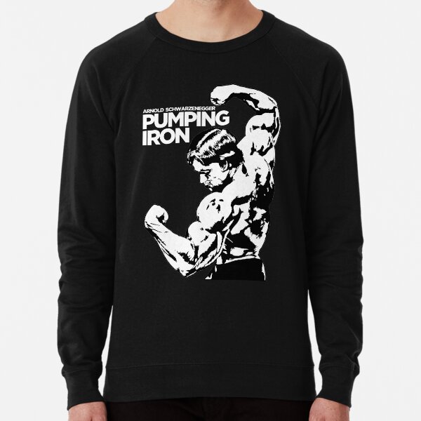 Pumping Iron Muscle Development Black /& Grey Fitness Workout T-Shirt