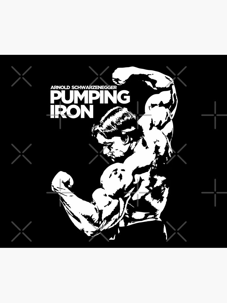 Arnold Schwarzenegger Classic Pumping Iron Duvet Cover for Sale by  VectorDesigner