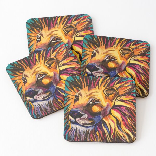 Item preview, “The Righteous“ Lion Painting designed and sold by Marieshellyart.