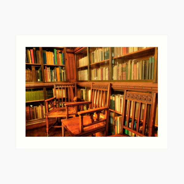 John Rylands Library (HDR) 2 Art Print