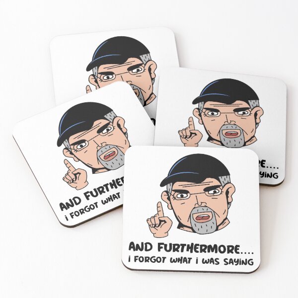 Item preview, I forgot what I was saying, old man funny quote designed and sold by RogerWBDesigns.
