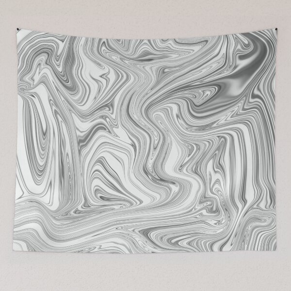 Item preview, Abstract gray modern marble swirl designed and sold by wholesomememe.