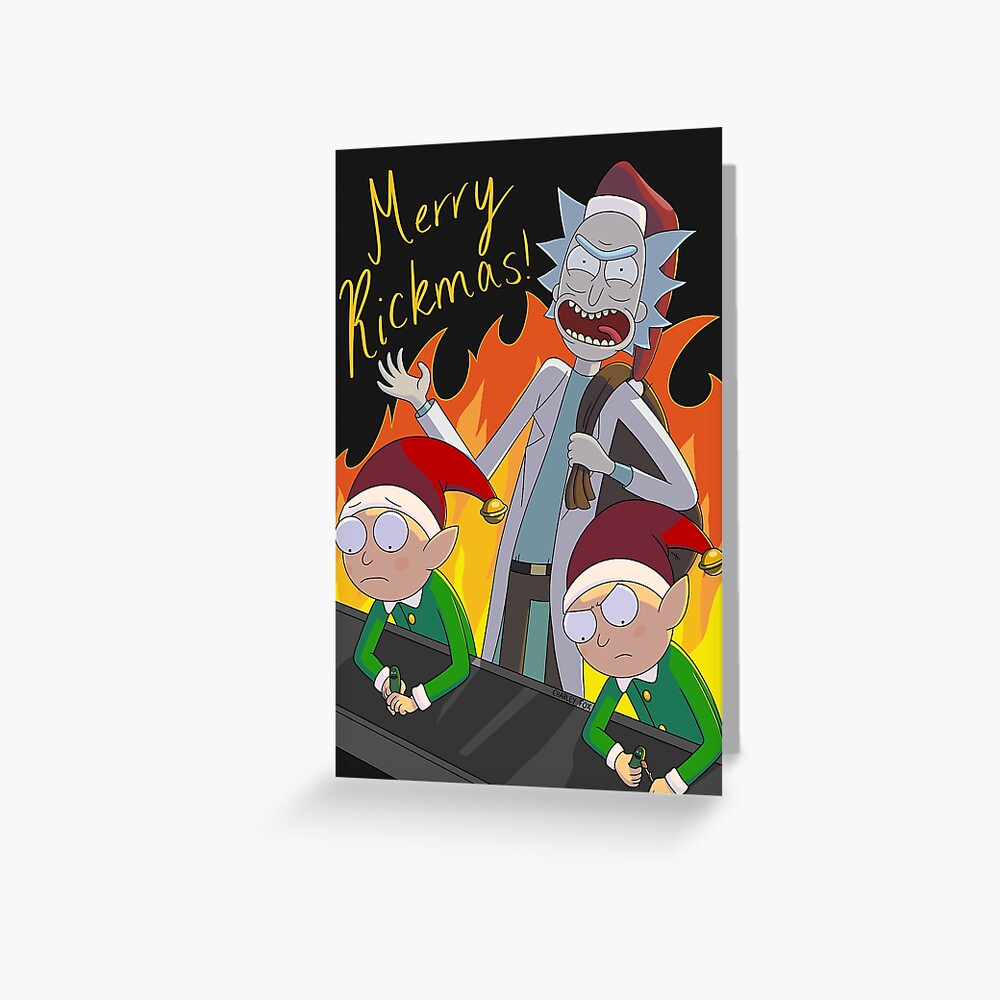 Merry Rickmas! Greeting Card