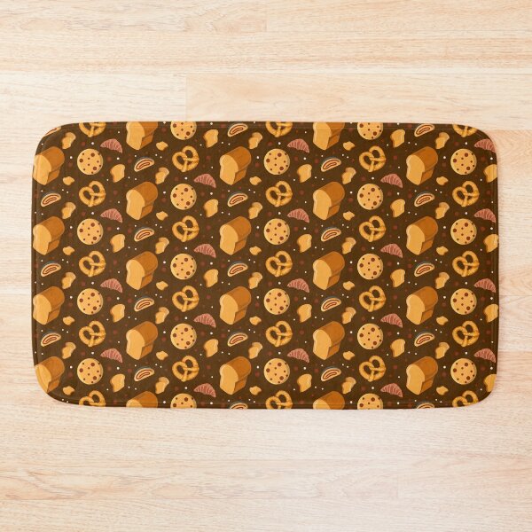 Item preview, Bread Bakery Pattern designed and sold by Cute and Funny Animal Art Designs.