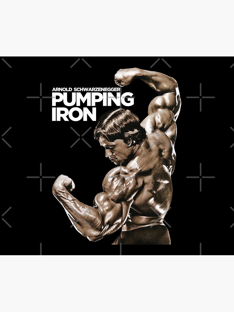 Arnold Schwarzenegger Classic Pumping Iron Duvet Cover for Sale by  VectorDesigner