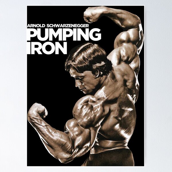 Arnold Schwarzenegger Classic Pumpeisen Poster