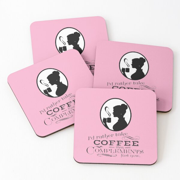 Item preview, I'd rather take COFFEE than Complements just now - Little Women Book designed and sold by AricHutfles.
