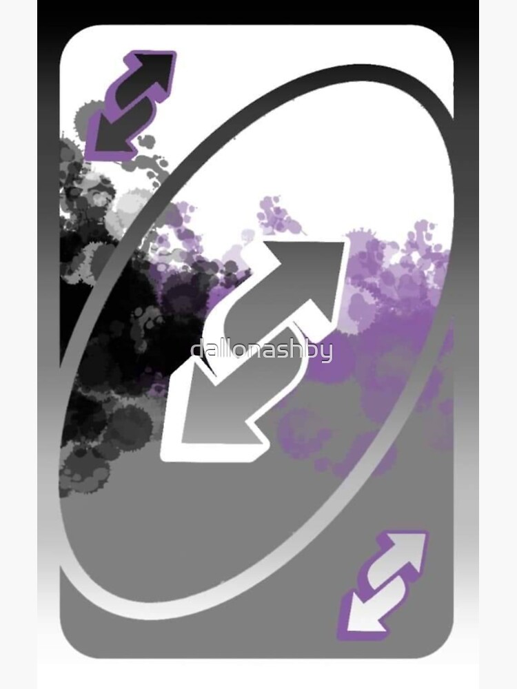 genderfluid pride uno reverse card Sticker for Sale by dallonashby