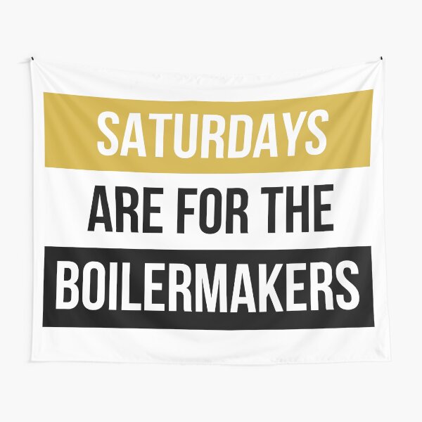 Purdue sticker Tapestry