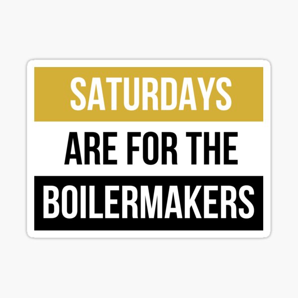 Purdue sticker Sticker