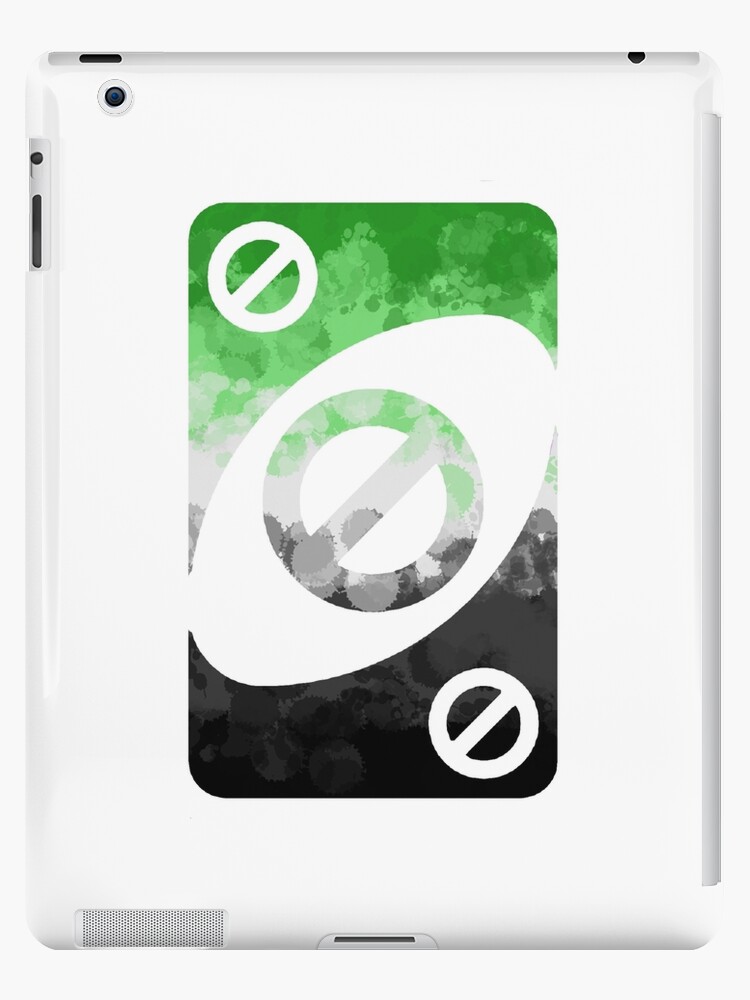 gay pride uno reverse card iPad Case & Skin for Sale by dallonashby