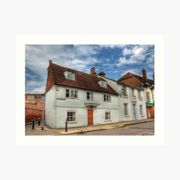 Little Minster Street- Winchester Art Print