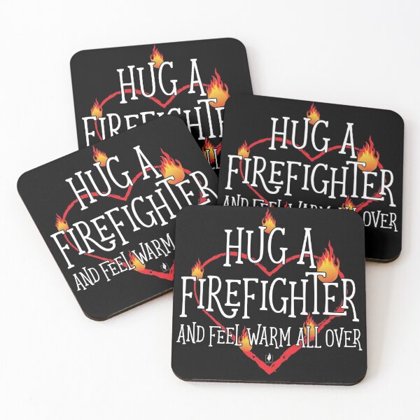 Item preview, Hug a Firefighter designed and sold by Backburn.