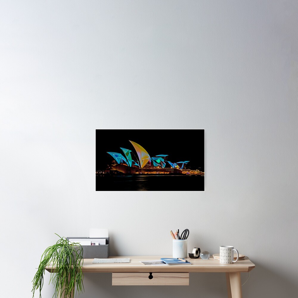 Vivid Opera House Poster