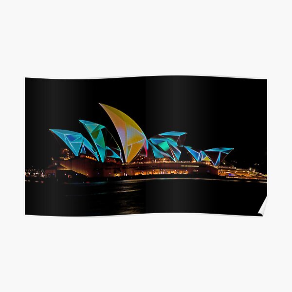 Vivid Opera House Poster