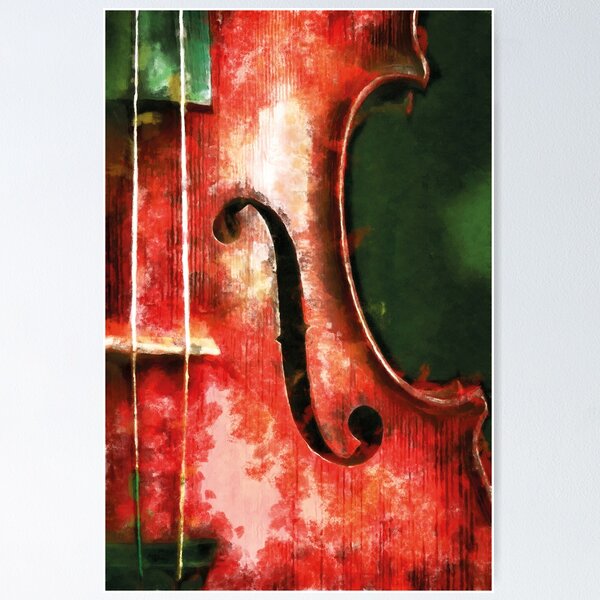 Item preview, Violin close up designed and sold by Ghazal-art.