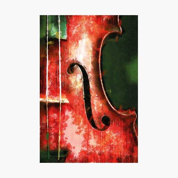 Item preview, Violin close up designed and sold by Ghazal-art.