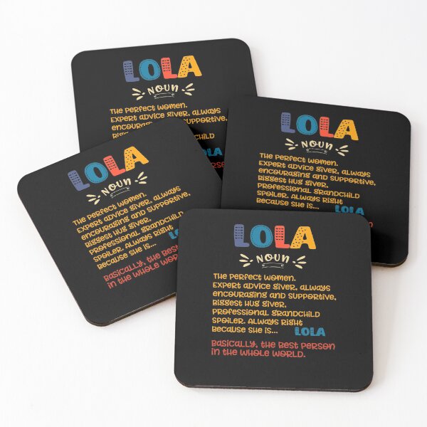 Item preview, Lola Definition Grandma Family Cute Name Women Gift designed and sold by Dolphin Graphic.