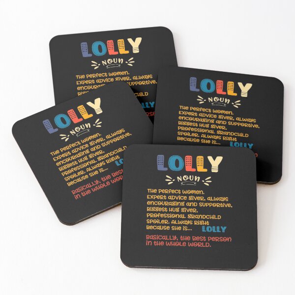Item preview, Lolly Definition Grandma Family Cute Name Women Gift designed and sold by Dolphin Graphic.