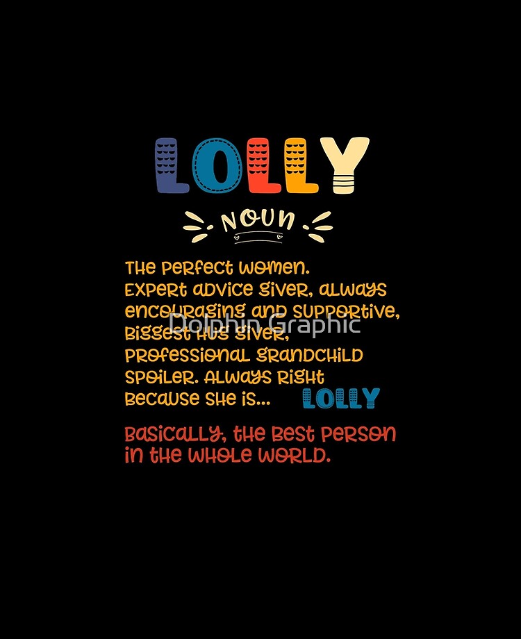 Lolly Meaning 