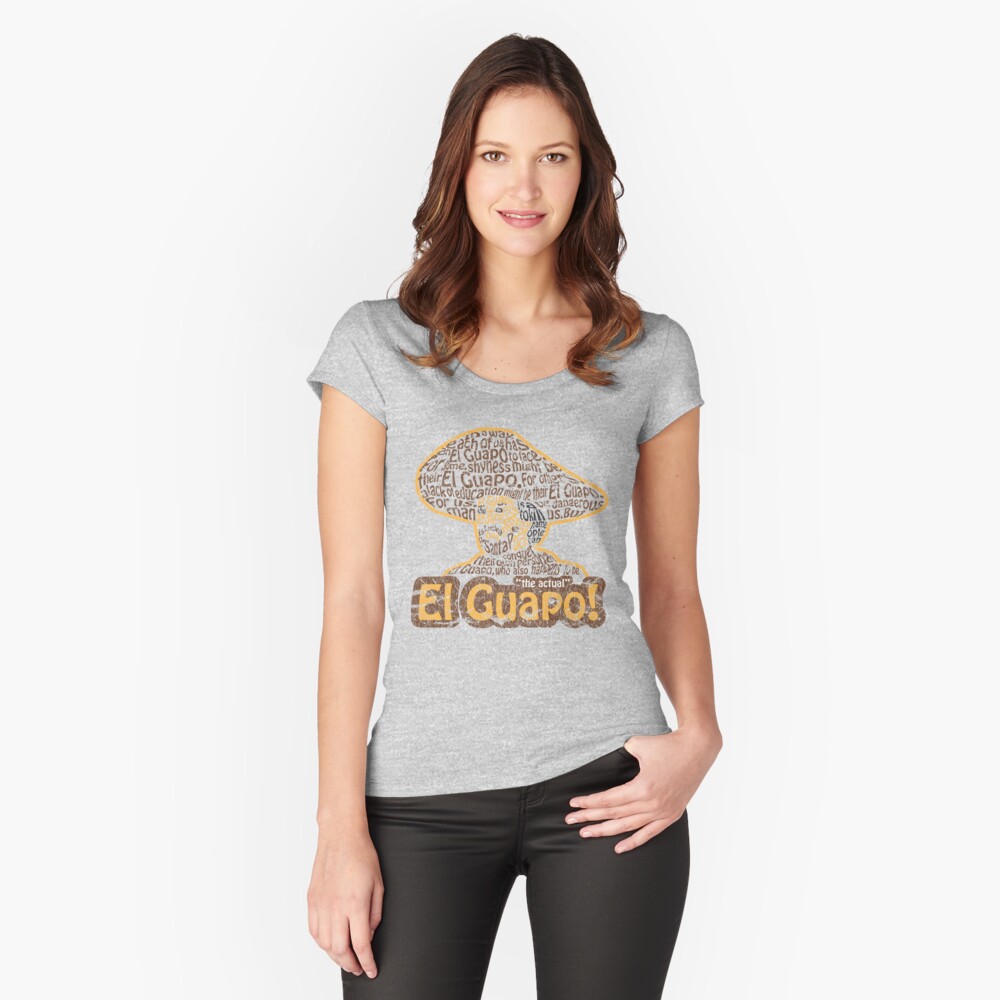 Item preview, Fitted Scoop T-Shirt designed and sold by SykoGraphx.