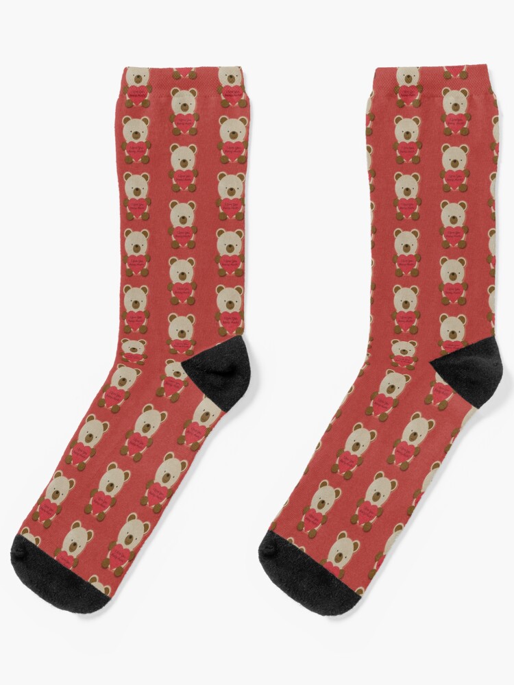teddy bear socks