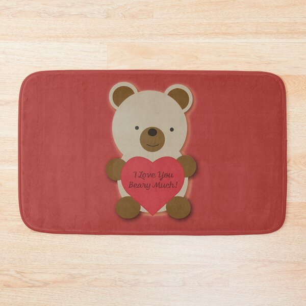 Item preview, I Love You Beary Much Cute Teddy Bear designed and sold by Hedgie Designs.