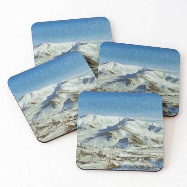 Item preview, Mountain covered in snow designed and sold by Ghazal-art.