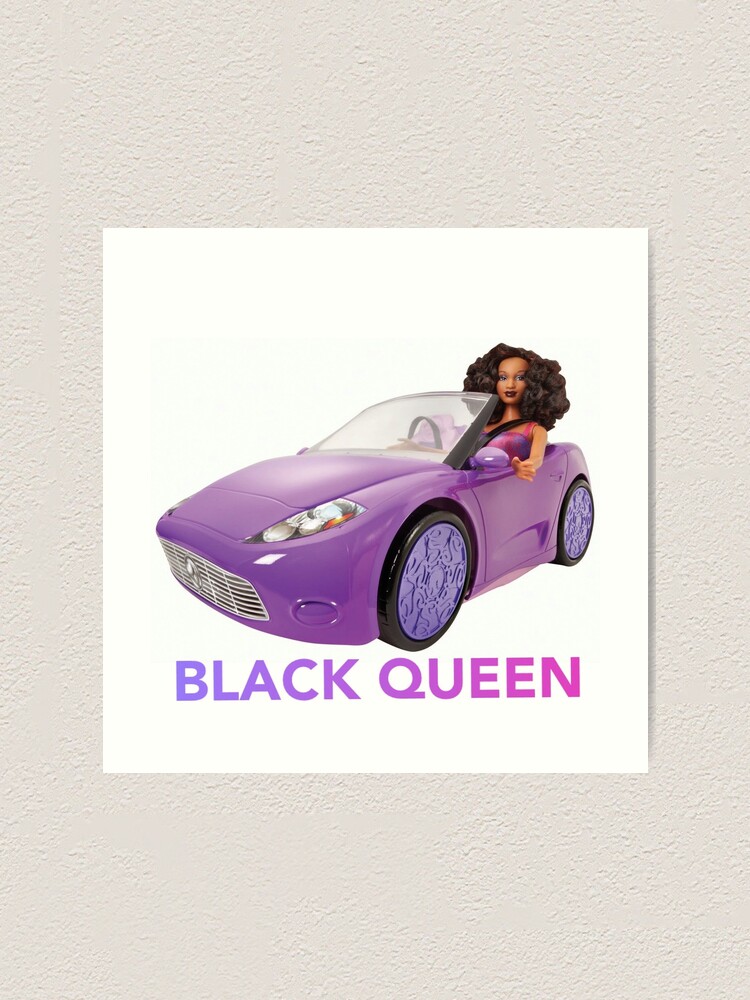 black barbie car