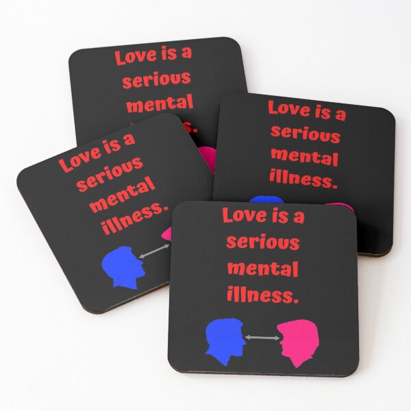Item preview, Love is a serious mental illness designed and sold by jayne0524.