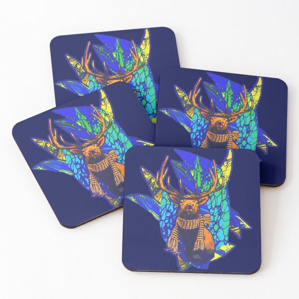 Item preview, Deer in A Hat and Scarf designed and sold by Rammkah.