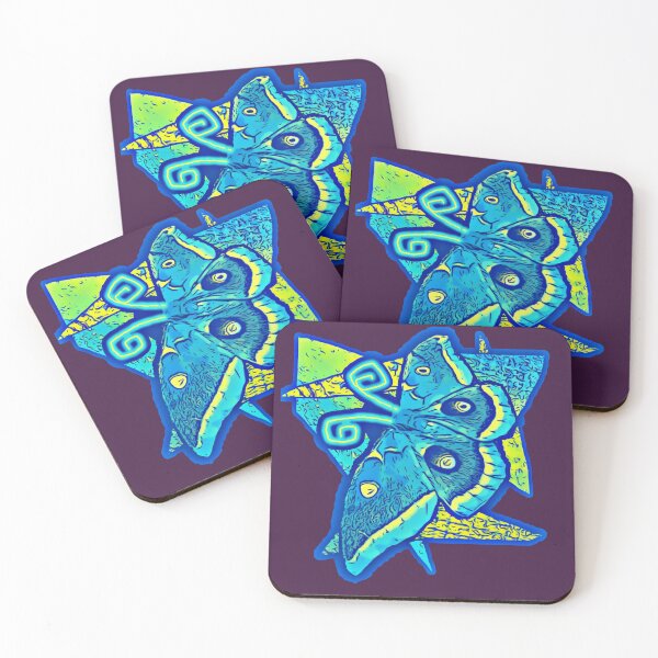Item preview, Abstract Glowing Moth designed and sold by Rammkah.