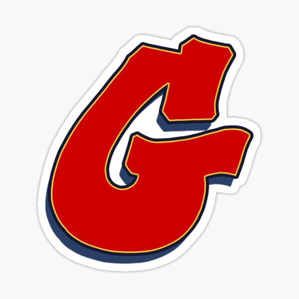 Letter G - Red Sticker